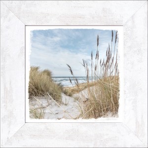 Bild mit Rahmen Beauty Beach View IV 44 cm x 44 cm
