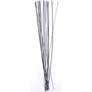 Gebündelter, geglühter Rohdraht aus Metall, ca. 40 cm lang, für Schmuckbasteln.