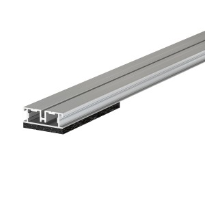 Aluprofil 45 mm x 15 mm x 2 m Weiß