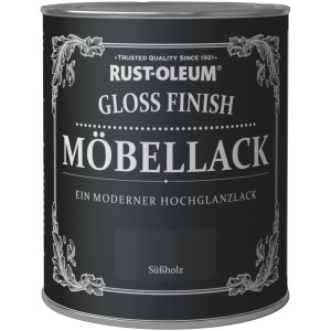 Rust-Oleum Kreidefarbe Möbellack Süßholz hochglänzend, 750ml Dose.