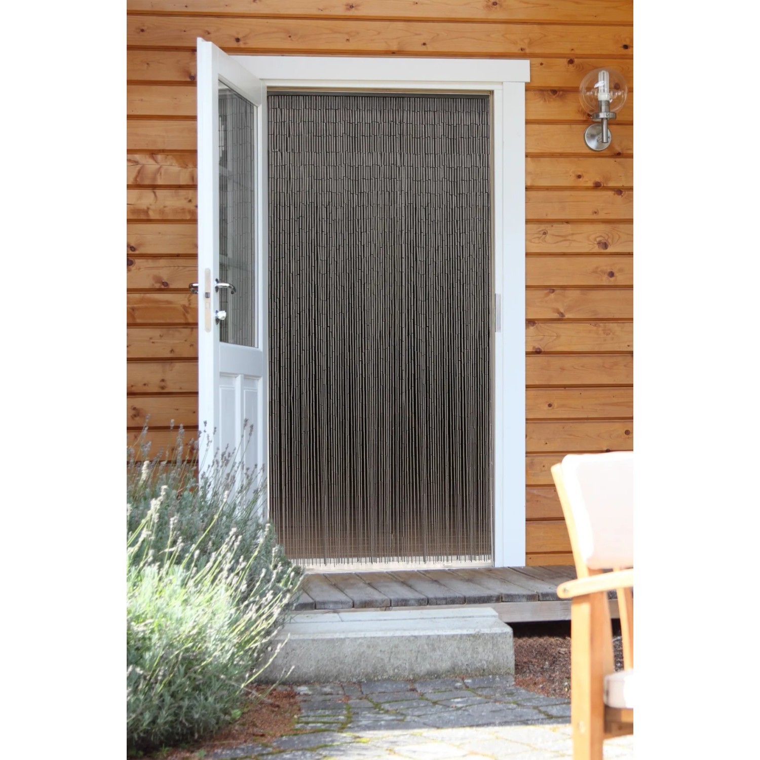 Dekorationsvorhang Bambus Taupe 90 cm x 200 cm kaufen bei OBI