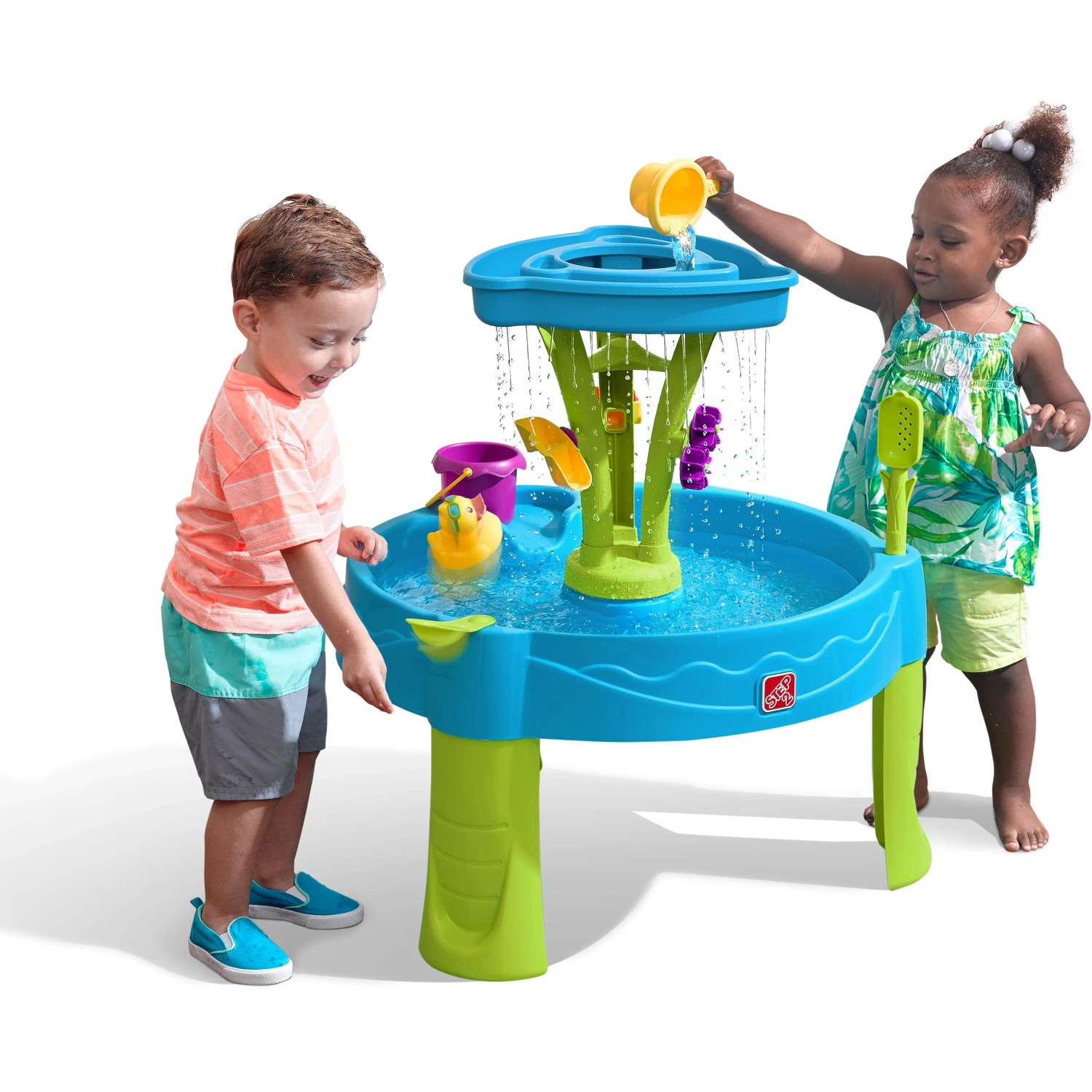 Step2 Wasserspieltisch Mit 22 Teilen - Mega Spaß Für Kleine Wasserratten | Garten-Spielzeug