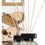 ipuro ESSENTIALS Raumduft Cedar Wood 100ml mit Duftstäbchen und Verpackung.