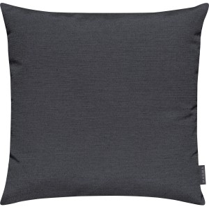 Quadratisches, anthrazitfarbenes Kissen (50x50 cm) der Marke Magma, passend für Sofa und Sessel.