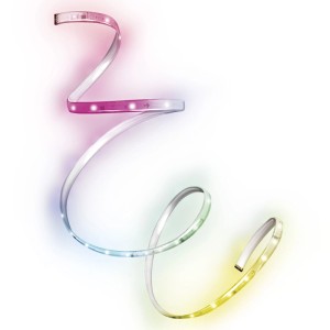 Osram LED-Strip Flex, 710 cm, weiß, spiralförmig mit leuchtenden RGBW-Farben. Dekorativer LED-Streifen.