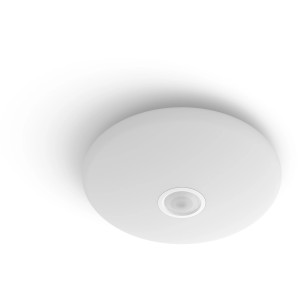 Weiße Philips LED-Deckenleuchte Mauve mit Bewegungssensor, 600 Lumen.