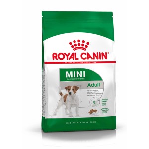 Royal Canin Mini Adult Trockenfutter für kleine Hunde, 800g Packung.