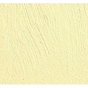 Nahaufnahme einer Wand mit Knauf Compact Color Putz in Zitrone.