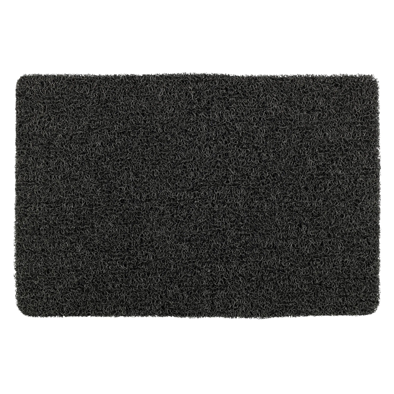 Graue Wenko Badematte Loop, 40x60 cm, aus Kunststoff für Bad, Dusche, Sauna und Pool.