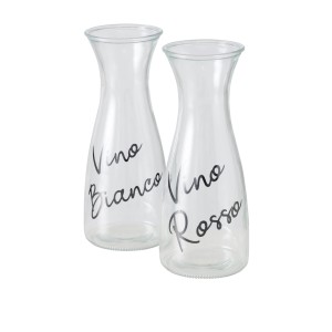 Boltze Karaffe Cucina 2-fach Sortiert 26 cm x 10 cm x 26 cm Transparent