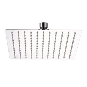 Kopfbrause Edelstahl quadratisch 20 cm