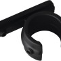 Gardinia Ring-Adapter für Universal Träger, schwarz-matt, zur Befestigung von Gardinenstangen.