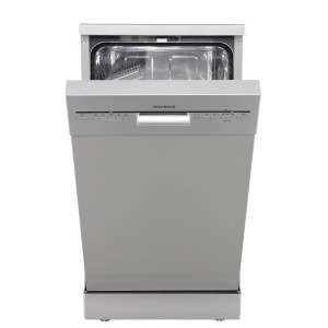 Respekta Unterbau-Geschirrspüler Bena 45 cm Silber