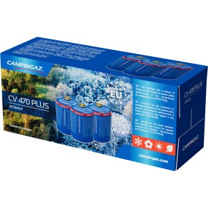 Campingaz Gaskartuschen CV 470, 3er Set für Camping & Outdoor.