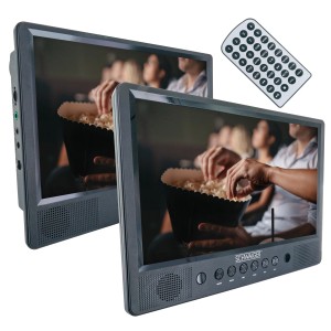 Schwaiger Monitor-Set Tragbar 2x Bildschirm für Auto