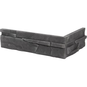 Stegu Verblender Ecke Madera Graphit