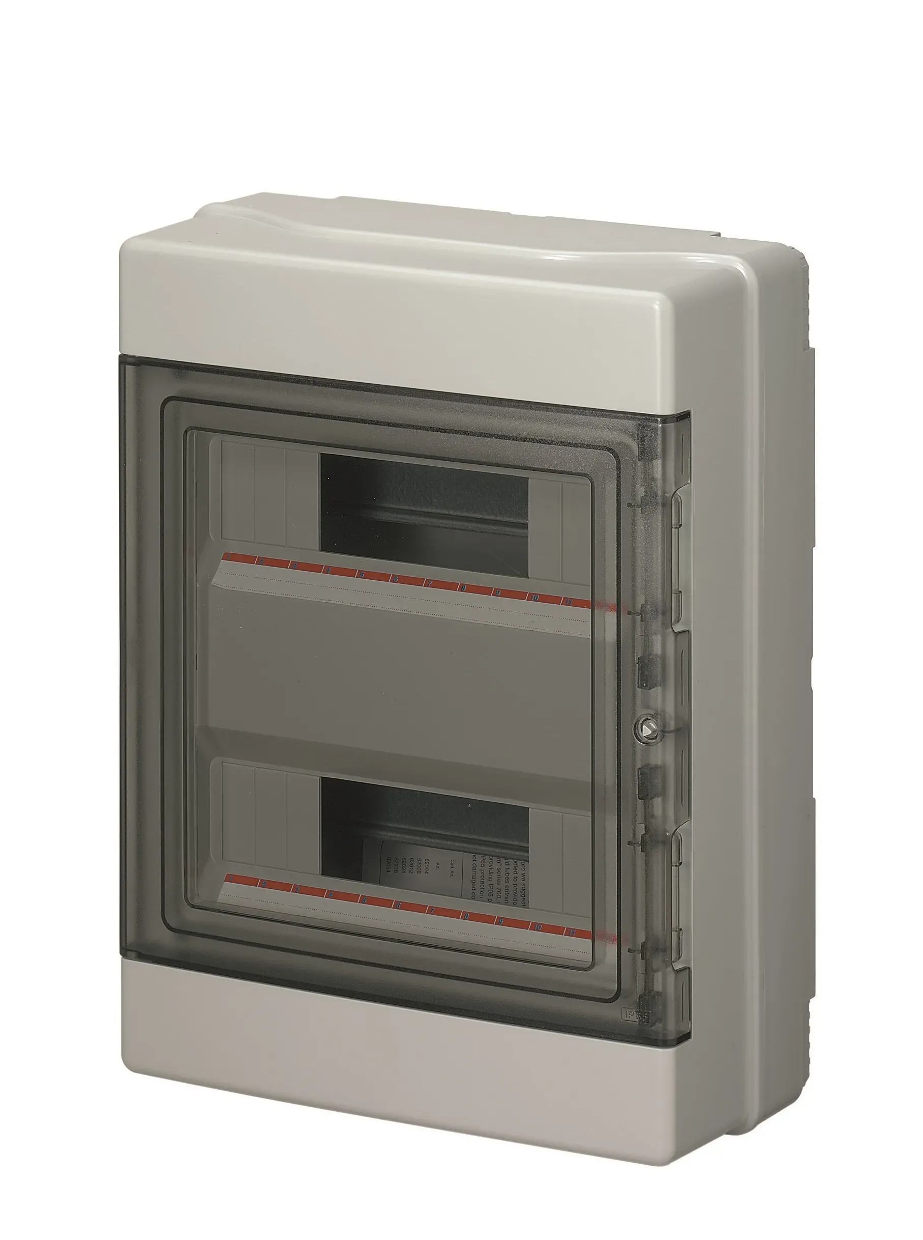 AufputzVerteiler 2reihig mit Tür IP 65 Grau kaufen bei OBI