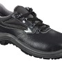 Schwarzer Bullstar Sicherheitsschuh S3, Größe 46, für Arbeitsschutz.