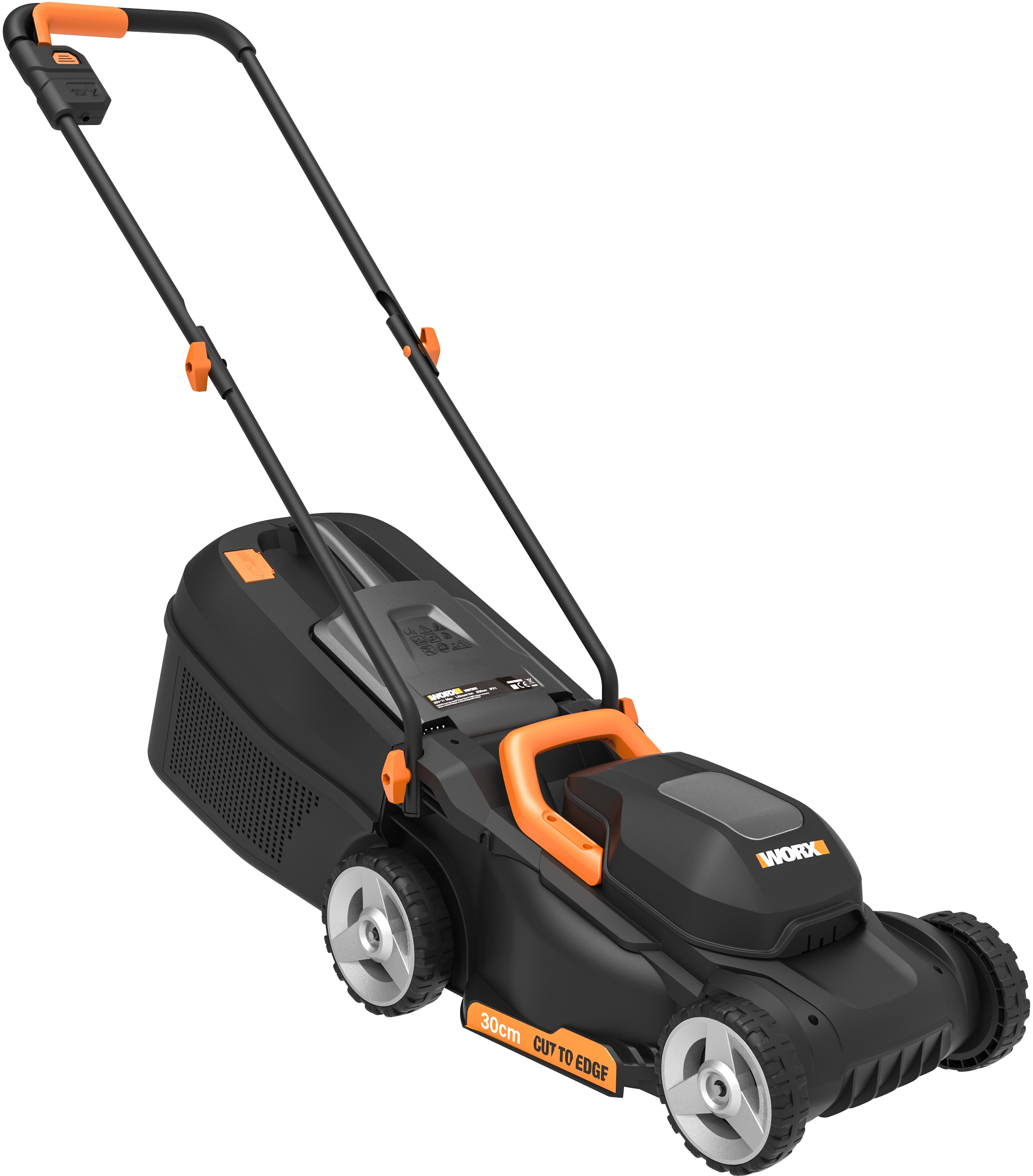 Worx Rasenm her WG730E 30 cm kaufen bei OBI