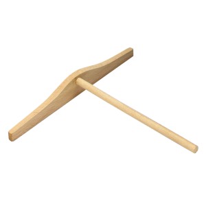 Holz Palatschinkenwender für Silva Homeline Maroni-Röster