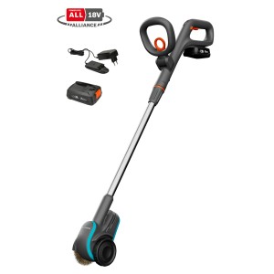 Gardena Akku-Fugenbürste EasyWeed 1800/18V Power For All mit Akku und Ladegerät