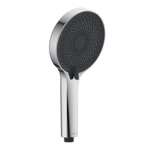 Schütte Samoa Rain Handbrause, Chrom-Anthrazit, 3-fach verstellbar.