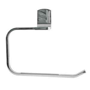 Spirella Handtuchhalter Taku, Chrom, Edelstahl, 22x7x19cm. Bad Accessoire für Handtücher.