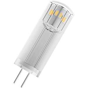 Osram LED-Leuchtmittel G4, 1,8W, Warmweiß, 200lm. Kleine Stiftlampe für Wohnbereiche.