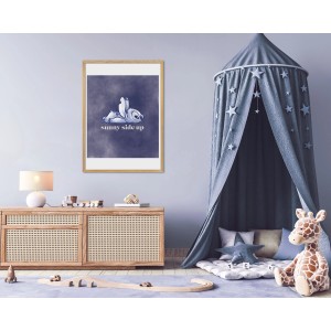 Komar Wandbild Stitch Sunny Side Up, 50x70 cm, für Kinderzimmer.