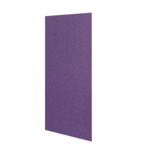 Lila Jangal Modular Wall Wandpaneel aus Filz, rechteckig mit gefasten Kanten. Dekor-Paneel für moderne Gestaltung.