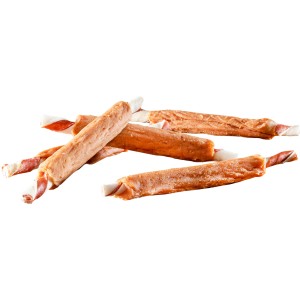 8in1 Triple Flavour Ribs, 6 Stück. Getrocknete Kau-Rippchen für Hunde mit Hähnchen, Rind und Schwein.