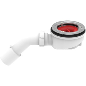 Ablaufgarnitur Tasso SF60 für Duschwanne Ø 90 mm, ohne Abdeckung.