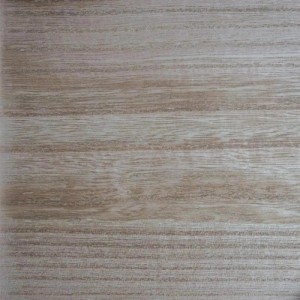 Detailaufnahme: Holzstruktur des MCW Eckregals K85 in Weiß und Anthrazit.