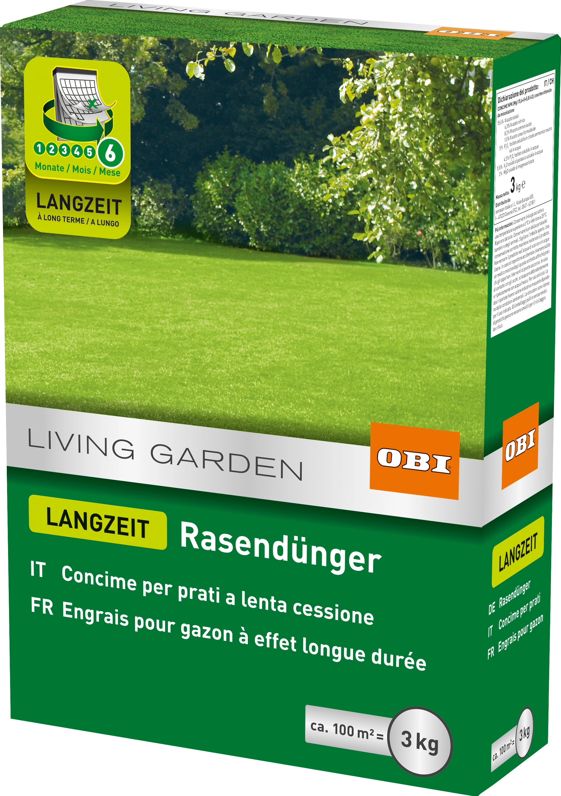 OBI Premium LangzeitRasendünger 3 kg kaufen bei OBI