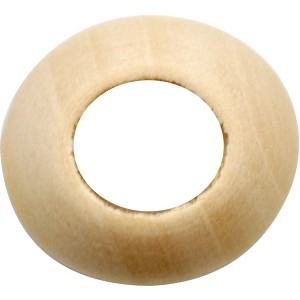 Glorex Großloch Holzkugel Buche 25 mm 8 Stk. FSC, Bohrung 10 mm FSC®