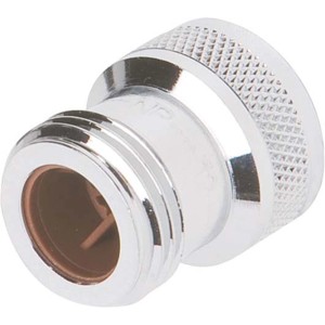 Verchromte Wasserspar-Verschraubung Perlator ECO 12 mit 1/2 Zoll Gewinde.