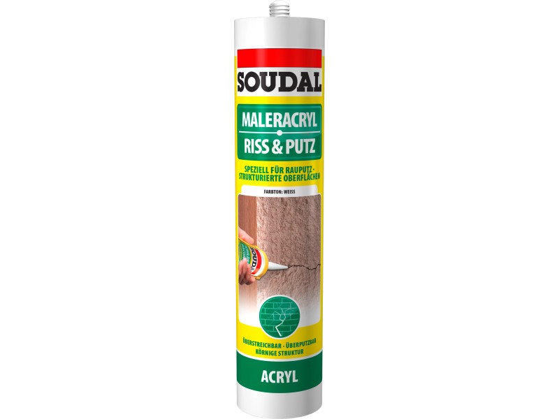 Soudal Riss & Putz Acryl Weiß 300 ml kaufen bei OBI