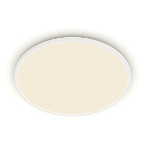 Weißes, rundes Philips LED-Panel Superslim SceneSwitch, 36W, für Deckenmontage.