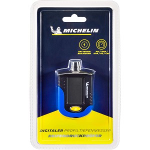 Michelin Reifendruckprüfer mit digitalem Profiltiefenmesser in Verpackung.