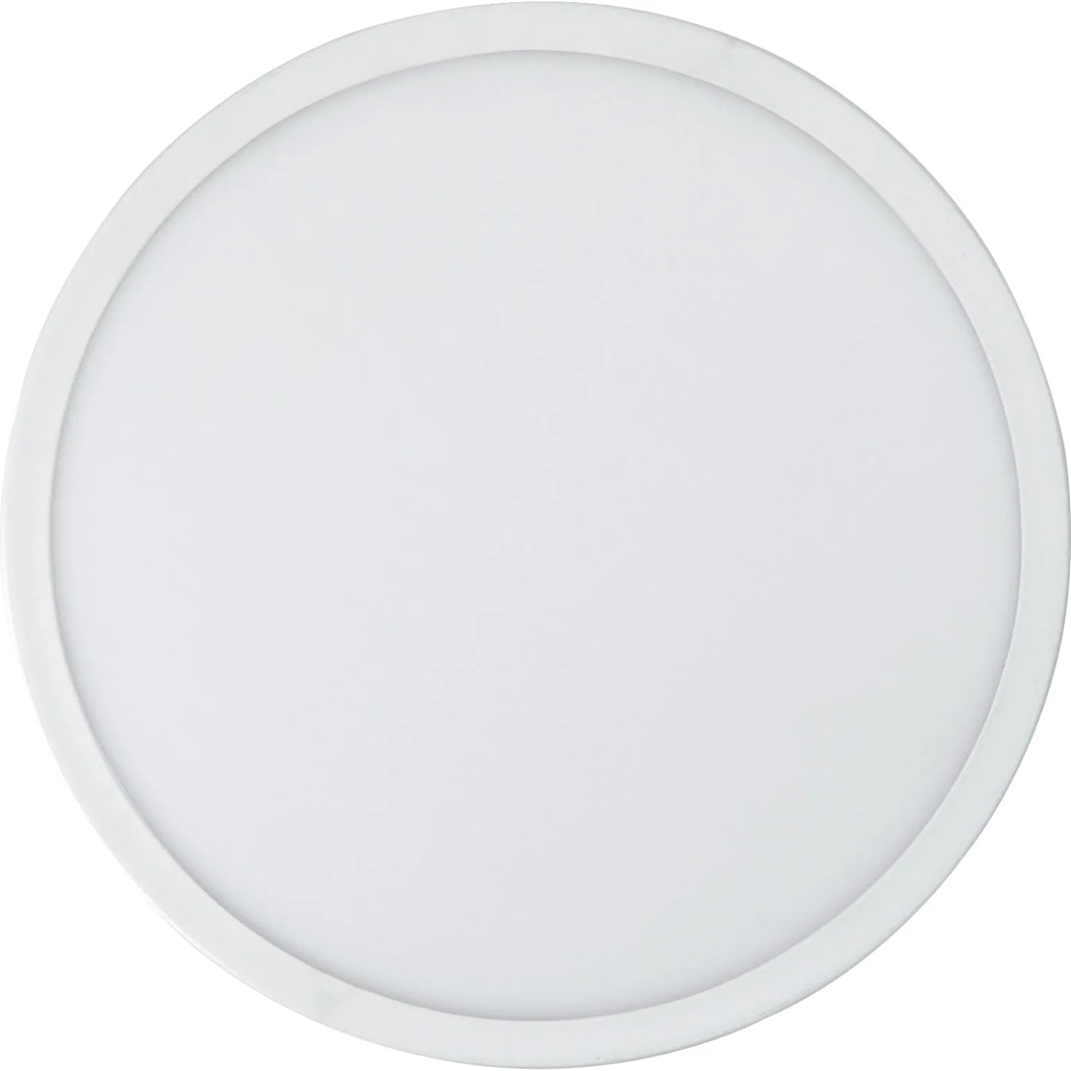 Rundes, weißes E2 Elektro Aufbau-LED-Panel Twice² Up & Down R, 20W, Ø 33cm für Deckenleuchten.