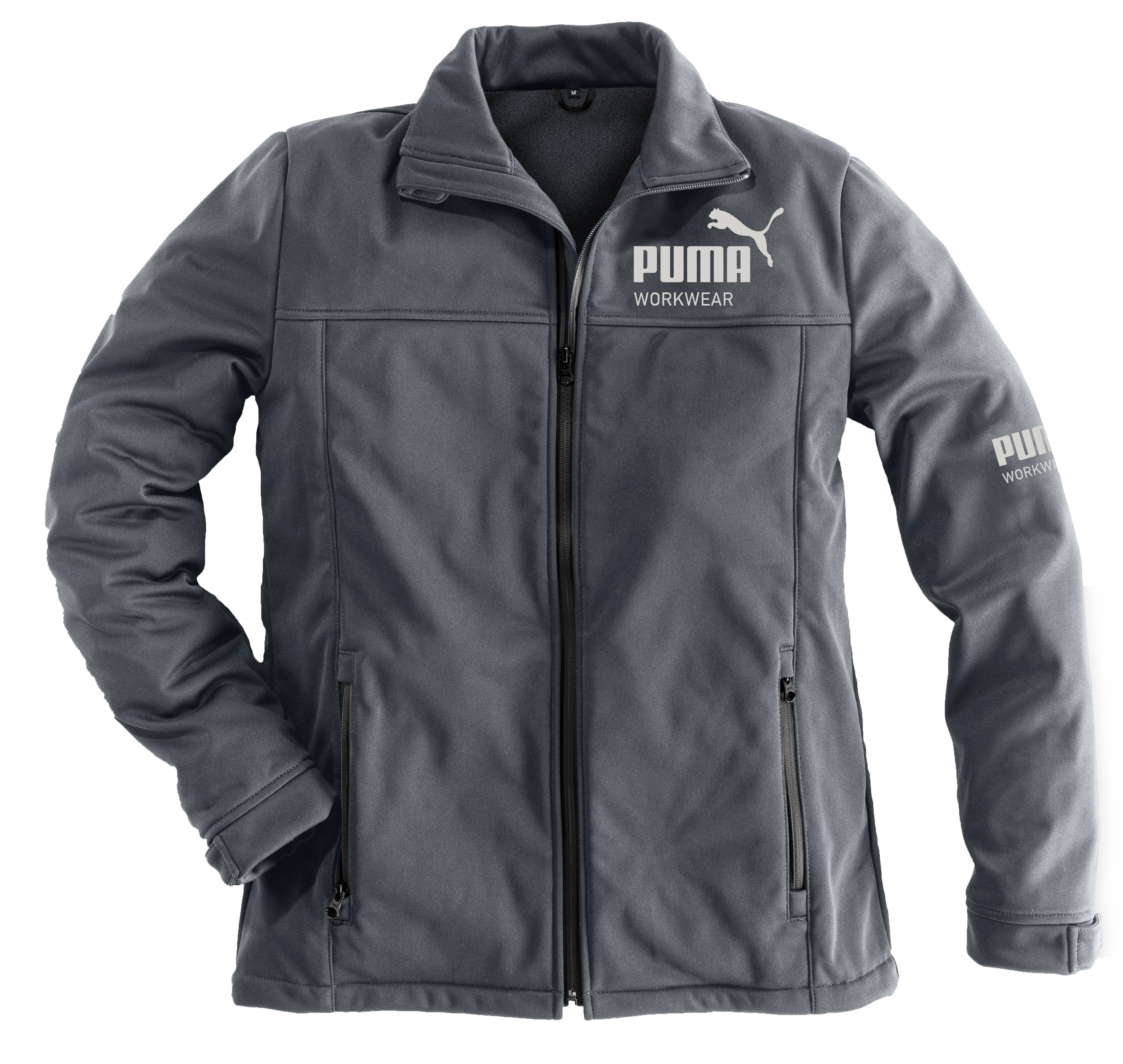 S bei OBI Stahlgrau/Carbon Champ Puma Softshell-Jacke kaufen Größe