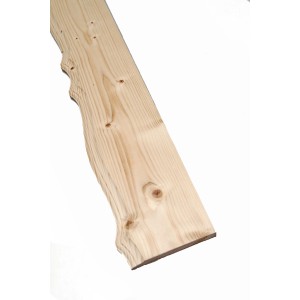 Zierblende aus Fichte, 2500x120x18 mm, für Handläufe und Balkongestaltung.