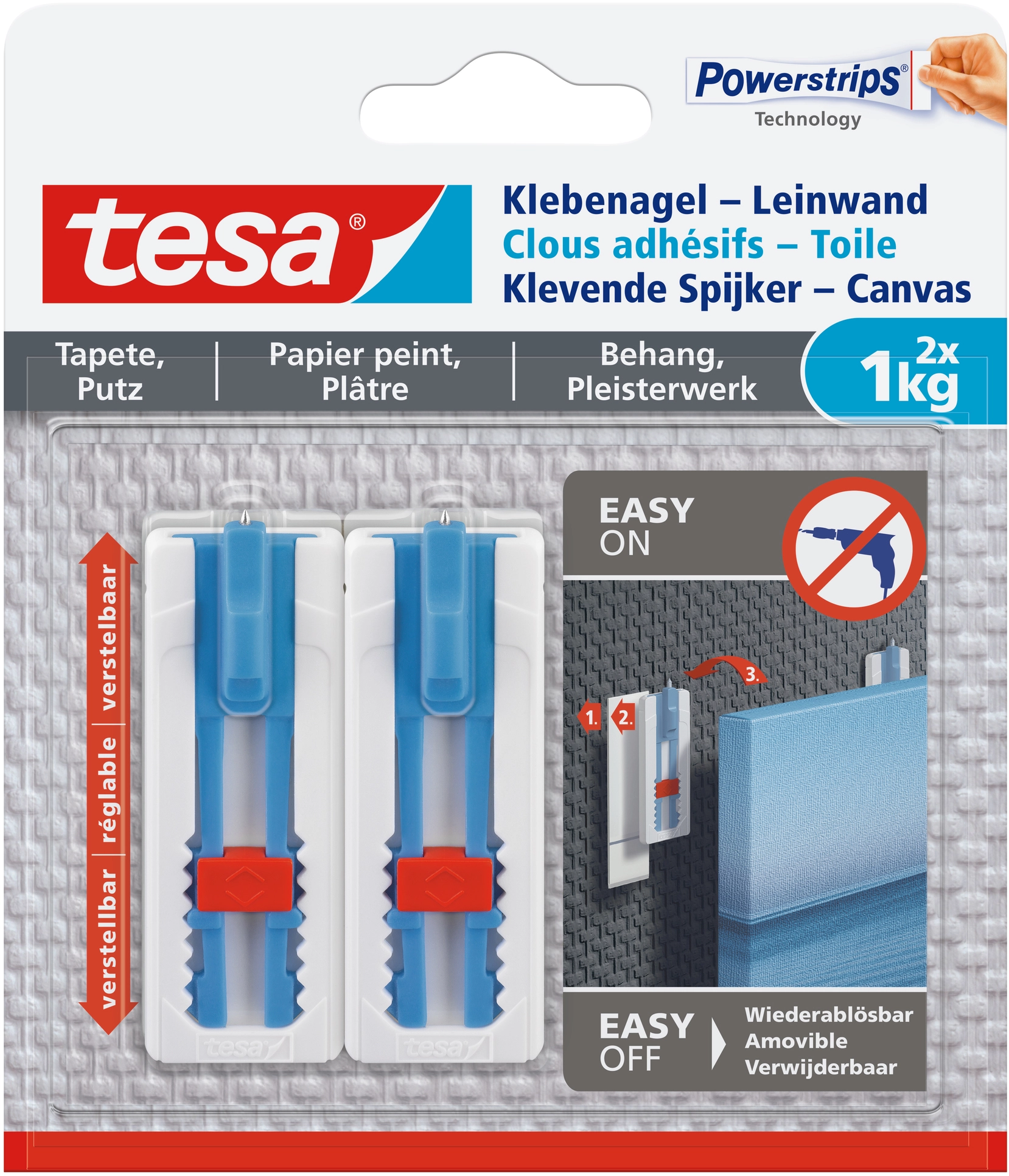 Tesa Klebenagel für Tapeten und Putz (max. 1 kg) kaufen bei OBI