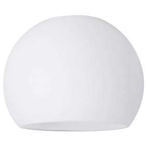 Weißer Glas-Schirm Wolbi für Paulmann DecoSystems Schienensysteme.