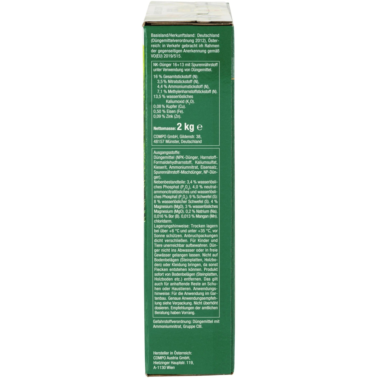 Compo Koniferen Langzeit-Dnger 2 kg kaufen bei OBI