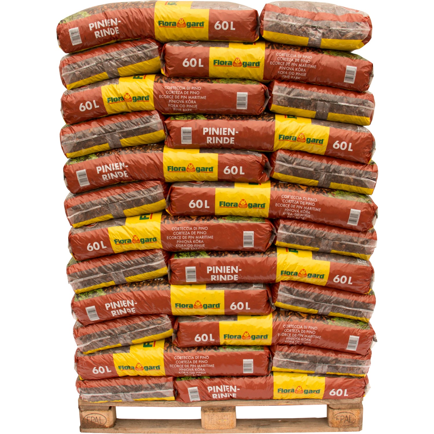 Floragard Pinienrinde Grob 2540 mm 2.340 l (39 x 60 l) 1 Palette