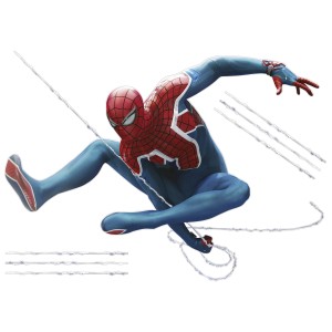 Komar Deco-Sticker Marvel Spider-Man Camera Blau