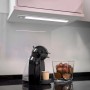 Emuca USB Wiederaufladbare LED Wandleuchte Kaus mit Bewegungssensor L240 mm Kunststoff und Aluminium Matt Eloxiert_4