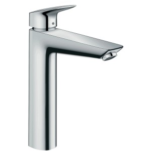Hansgrohe Logis Waschtischarmatur 190 mm, Chrom, Einhebelmischer für Waschbecken.