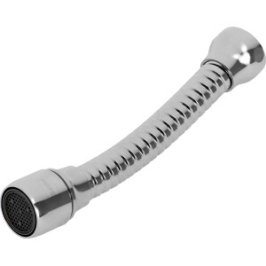 Verchromter Strahlregler-Zwischenschlauch Perlator M22 für Armaturen in Küche und Bad.